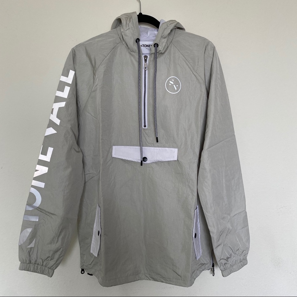 Stonevale Co. Unisex Reflective Windbreaker